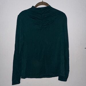 Ann Taylor Dark Green Blouse